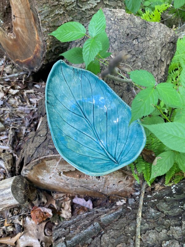 Shallow Green Bowl - Image 2