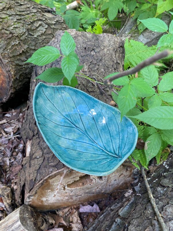 Shallow Green Bowl - Image 3