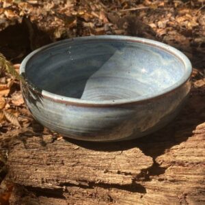Blue rutile bowl